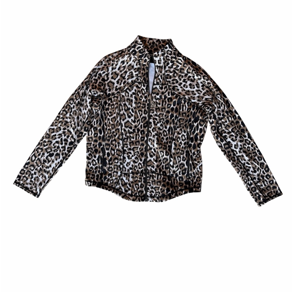 Christine Alexander Animal Print Jacket